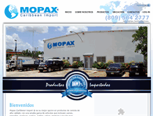 Tablet Screenshot of mopaximport.com